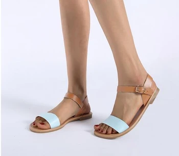 Pludmales kurpes sieviešu sandales ir 2021. jaunu ērti plakandibena gadījuma sandales sieviešu kurpes vasaras čības dāmas plus lieluma kurpes