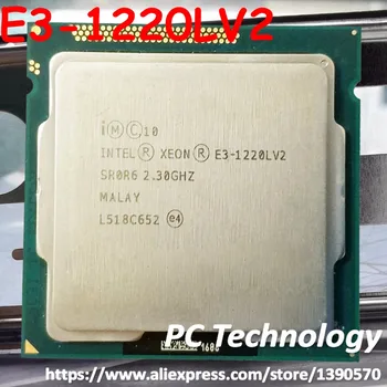 Oriģinālā Intel Xeon E3-1220LV2 CPU 2.3 GHZ, 3 mb lielu 17W 2-kodolu LGA1155 E3-1220L V2 procesors E3 1220LV2 bezmaksas piegāde E3 1220L V2