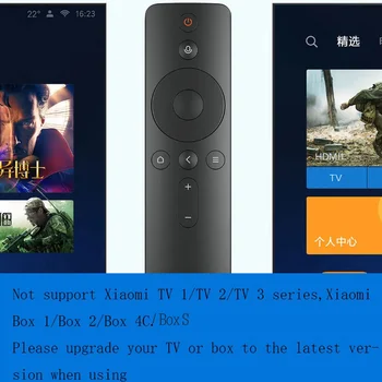 Sākotnējā Xiaomi Mi Balss Tālvadības pults Bluetooth 4.2 Powered Tālvadības pults, Lai Xiaomi TV Smart TV Kastē Uzlabota Versija