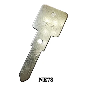 Lishi 2in1 mēroga galveno plāksnes NE78 Gravētas Līnijas Mēroga taustiņu, lāpstiņas Bīdes Zobu Tukšu Auto Atslēgu Griešana Zobu Asmens