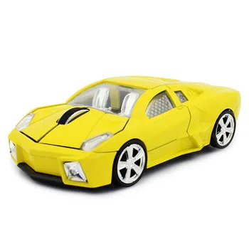 2.4 G Automašīnas Bezvadu Peles Lamborghini/Beetle/Porsche/Ferrari Sacīkšu Auto Formas Peles Optiskās Peles PC Desktop Laptop
