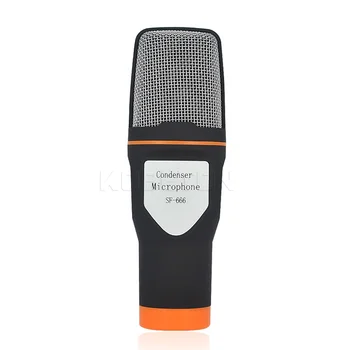 Karstā Pārdošanas Vadu Stereo Skaņu Studijas Mikrofoni Mikrofoni Kondensatora Mikrofons Karaoke Microfone ar Statīvu Turētājs Klipsis PC Klēpjdators