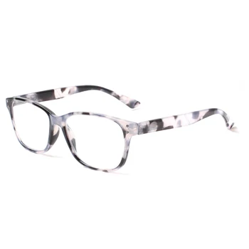 TUREZING Vintage Lasīšanas Brilles, Vīriešu un Sieviešu vispārīgus Modeļus, Modes Drukas Dizains-Kvadrātveida Rāmis Lasījumā Lasīšanas Brilles
