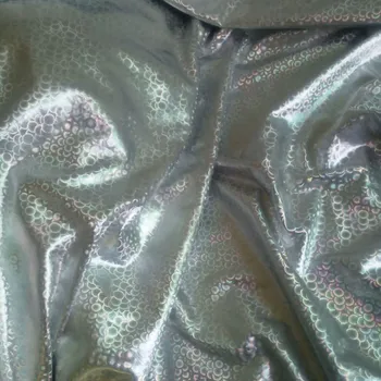 Lāzera auduma elastīgi spandex iedeguma spīdīgu peldkostīmu valsts kostīmu skatuves sniegumu apģērba auduma Burvju krāsu