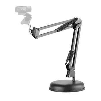 Neewer Regulējams Darbvirsmas Apturēšanu Uzplaukums Šķērveida Rokas Statīva Turētājs ar Bāzi Logitech Webcam C922 C930e C930 C920 C615