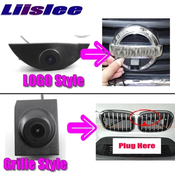 LiisLee Automašīnas Priekšējo Kameru Priekšā Logo Grils Kameru Ford Mondeo Mk V-2018 15 16 DIY Manuāli Kontrolēt Kanāls Priekšējā Kamera