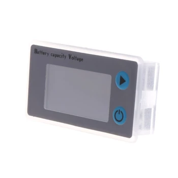 10-100V Universālais Akumulatora Kapacitāte Voltmetrs Testera LCD Automobiļu Svina-skābes Indikators