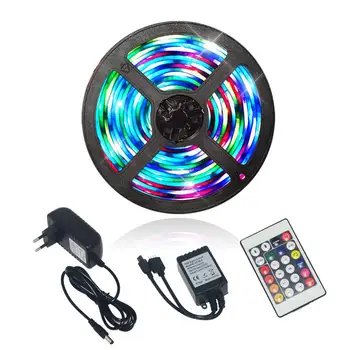 LED Sloksnes Gaismas, Bluetooth App RGB Sapņu krāsa Adresējama 1903 IC Strip Gaismas Krāsu maiņa gaismas lentes 12V Ūdensizturīgs lentes