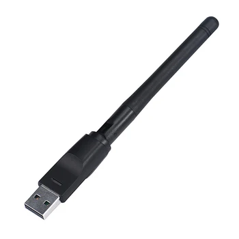 Besegad RT5370 150Mbps 2.4 GHz Grozāms WLAN Bezvadu Tīkla Karte USB WIFI Dongle Adapteri Stick Antenas Savienotājs GAB