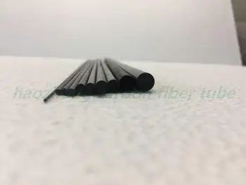 Oglekļa Šķiedras Stieņi od 1.0 mm 2.0 mm 2,5 mm 3,0 mm 3.5 mm 4.0 mm 4.5 mmm Black garums 500mm tērps RC Modelis