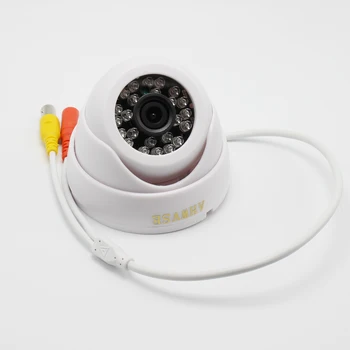 HD 1200tvl CCTV kameras IRCUT infrasarkano Nakts Redzamības Platleņķa iekštelpu Dome analogās Kameras