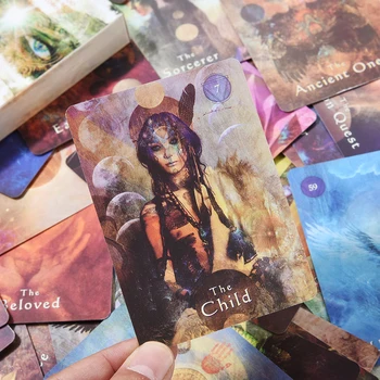 šamanis Tarot Kartes Mistisks Oracle Tarot Kartes Klāja Spēle Draugs Partijas Valdes Spēļu Kārtis