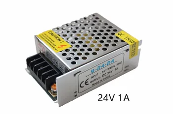 Led lentes Strāvas adapteris, AC 110V, 220V DC 24V 1A 2A 5A 8.5 A 10A 15A 20A LED Barošanas Adapteri Transformators