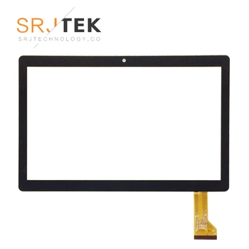 Touch Screen Jauno 10,1 Collas OVERMAX QUALCORE 1027 3G, Capacitive Tablet PC Touch Panel Digitizer Sensora Nomaiņa ar LOGO