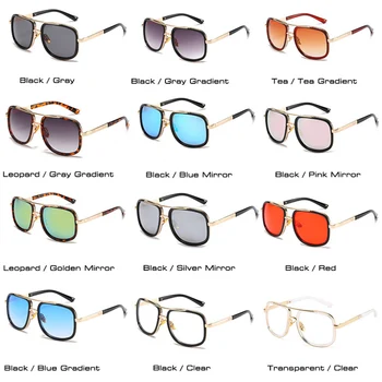 SHAUNA Dubultā Tilti Modes Laukumā Saulesbrilles Zīmolu Dizainera Āra Saules Brilles Toņos UV400