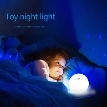 LED USB Nakts Gaisma Krāsains Dimming Rotaļlieta Putnu Silikona Pat Nakts Ligh Apkārtējās Gaismas Dekompresijas Ziemassvētku Dāvanu Gaismas