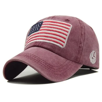 ASV Karoga Maskēties Beisbola cepure Vīriešiem, Sievietēm Snapback Cepure Armijas Amerikāņu Karogu Kaulu Trucker Augstas Kvalitātes Gorras