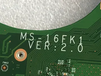Sākotnējā MSI GX60 15.6