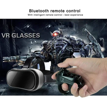 VR Kontrolieris Bezvadu Gamepad Kursorsviru Bezvadu Bluetooth Gamepad VR 3D Virtuālās Realitātes Brilles, Ķivere Tālvadības pults