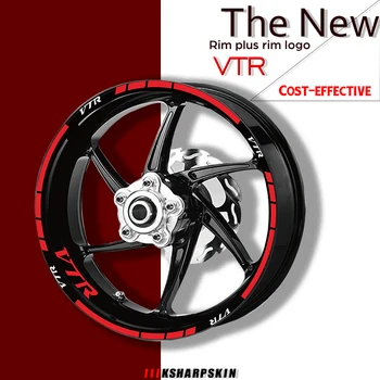 Motociklu Riepu un disku atstarojošs logo dekoratīvās decal kombinācija riteņu uzlīmju komplekts Honda VTR vtr 1000 1000f