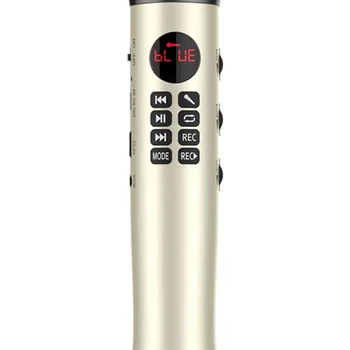 L-598 Rokas K Dziesma Mikrofonu Bluetooth Bezvadu Mikrofonu Kabatā KTV Mic Bluetooth Skaļrunis