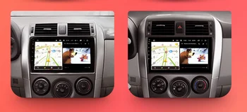 128GB Toyota Corolla 2006. - 2013. Gadam Android 10 Automašīnas Radio Atskaņotāju, GPS Navigācija, Atskaņotāju, Auto Multimedia Player