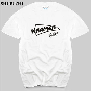 Camiseta Kramer Ģitāras XXL - XL - L - M - S - Izmērs, Ģitāras, Elektrisko T-Krekls vīriešu top tees jaunu kokvilnas t vīrieši vasaras modes t