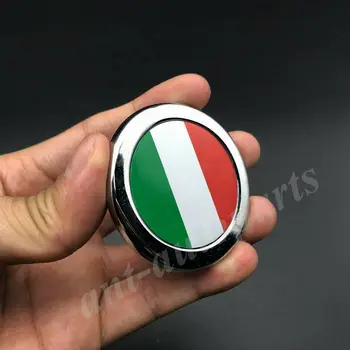 3D Metāla Itālija itālijas Karogu Auto Emblēmas Nozīmīti Motociklu Uzlīmes Uzlīmes Aptecētājs