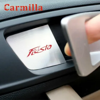 Carmilla Automašīnas salona Iekšējo Durvju Bļodā Apdare Vāks Durvis Aizsardzības Apdares Uzlīme Ford Fiesta 2009 - Piederumi