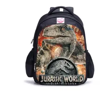 Jurassic Pasaules Bērniem, Skolas Mugursomas Dinozauru Mugursoma Bērnu Mugursomas Plecu Dāvanu Maisu Mochilas Infantil