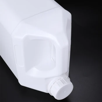 UMETASS 1 galonu Kvadrātveida plastmasas konteinerā ar Aizskart Skaidrs, Vāku Pārtikas Klases HDPE pudeles 4L