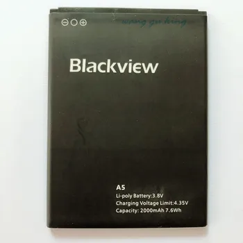 VBNM Oriģināls Blackview A5 Akumulators 2000mAh Atpakaļ uz Augšu Akumulatoru Nomaiņa Blackview A5 Smart Tālrunis, Bezmaksas Piegāde-Noliktavā