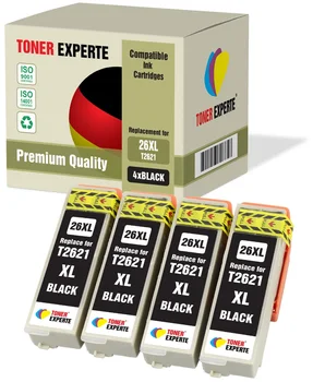 TONERA EXPERTE® Saderīgs Tintes Kasetnes Nomaiņa Epson T2621 26 26XL XL Expression Premium