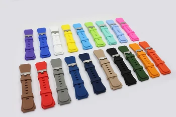 URVOI joslu Samsung Rīku S3 R760 R770 siksniņa rokas krāsains aktīvo silikona joslas slēgšanu ar mūsdienu dizaina nomaiņa 22mm