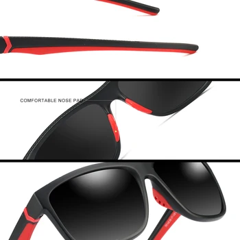 POLARSNOW Zīmolu Modes Saulesbrilles Vīriešiem Polarizētas Saules Brilles Vīriešu UV400 Aizsardzība Augstas Kvalitātes
