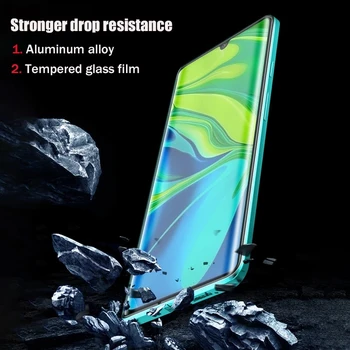 360 Pilnīgu Aizsardzību Magnētisko Case For Samsung S10 S20 S8 S9 FE A71 A51 A70 50 M51 21 31 Piezīme 10 20 9 8 Plus Uitra Dubultā Stikla