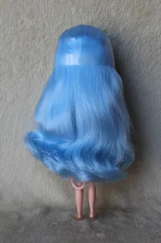 Blygirl Blyth lelle Debesis zilas matu Nr. 3622 normālu ķermeņa 7 locītavas 1/6 ķermeņa DIY lelle matu mīkstu, lai to grims
