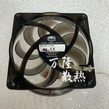 Sākotnējā Cooler master A9025-18RB-3AN-F190MM 100x100x25mm Riņķveida ventilators 82mm perforācijas Par CPU Dzesēšanas ventilators 12V 0.18 A ar 3pin