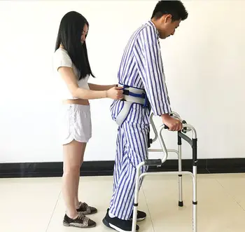 Autonoma aizsardzības jostas walker stāvēt apakšējo ekstremitāšu pastaigas apmācību, veciem cilvēkiem insulta hemiplēģija rehabilitācijas apmācības