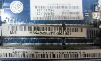 Četras sourare MBRAZ02002 P5WE0 LA-6901P par Acer Aspire 5750 5750G Laptop pamatplates MB.RAZ02.002 DDR3 GT540M Galvenā valde