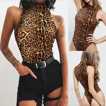 Vasarā Karstā Pārdošanas Sieviešu Linga Kleita Izdilis Leopards Drukāt Seksīga Mini Kleita Īsu Kleitu Modes 2020. Gadam Kleita Jauns