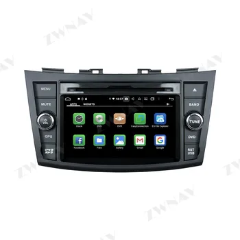 128GB Carplay 2 Din SUZUKI SWIFT 2011 2012 Android Multimediju Atskaņotājs, Ekrāns, Audio Radio, GPS Navigācija, Galvu Vienība Automātiski Stereo