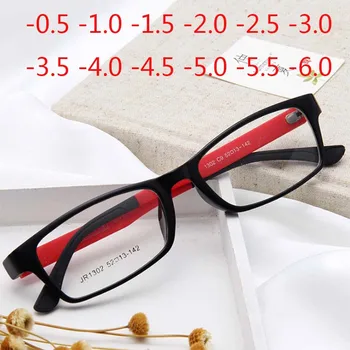 Plastmasas Recepšu Brilles Vīriešiem, Optiskās Brilles 1302 Brilles Rāmis Sievietēm, Brilles, Briļļu -0.5 -1.0 -1.5 -2.0, Lai -6.0