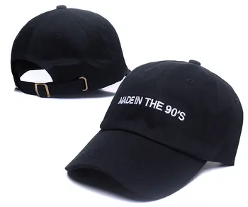 Unisex modes tētis cepuri veikti 90 s emberoidery beisbola cepure 2 krāsas pieejams labas kvalitātes snapback cepures zīmolu, cepure, cepures