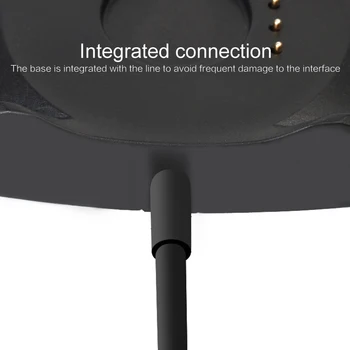 USB Lādētāju Xiaomi Huami Tempu Uzlādes Statīvā, lai Huami Amazfit Stratos Ritma 2 S Lādētāja Kabeli Smart Skatīties Uzlādes Kabelis