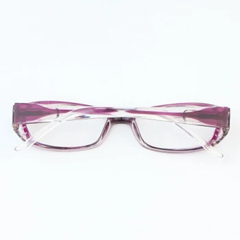 Caurspīdīgs Kvadrātveida Rāmis Lasīšanas Brilles Sievietēm Presbyopic Brilles, lupas Modes Dimanta Lasītājs Brilles +2.0 2.25 L3