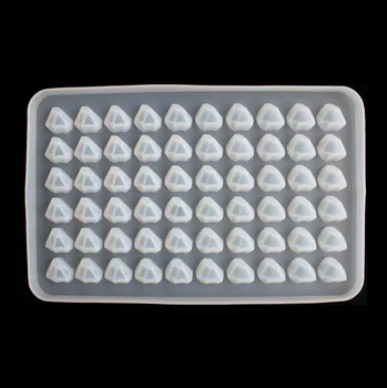 Jauns DIY nelegālo dimanta formas silikona veidnē dekoratīvie piederumi sveķu rotaslietas roku darbs pelējuma mājsaimniecības preces pelējuma
