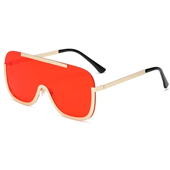 Zīmola Dizaina Modes Saulesbrilles Lielgabarīta Sievietēm, Metāla, Saules Brilles Dāma UV400 Sunglass Vīriešiem Toņos Briļļu Oculos de sol