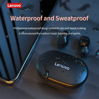 Sākotnējā Lenovo XT91 Bezvadu Bluetooth TWS 5.0 Austiņas Touch Kontroli, Stereo Sporta Austiņas Trokšņu Samazināšanas Austiņas Ar Mic