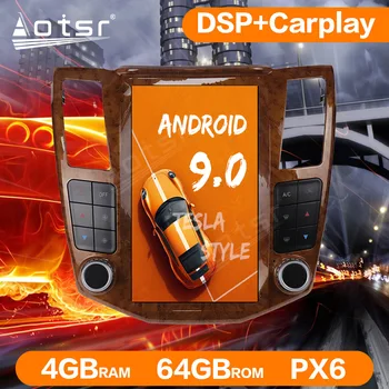 Tesla stils Android 9.0 Auto Multimedia Player Lexus RX RX300 RX330 RX350 RX400H 2004-2007 GPS Navi radio stereo BT galvas vienības
